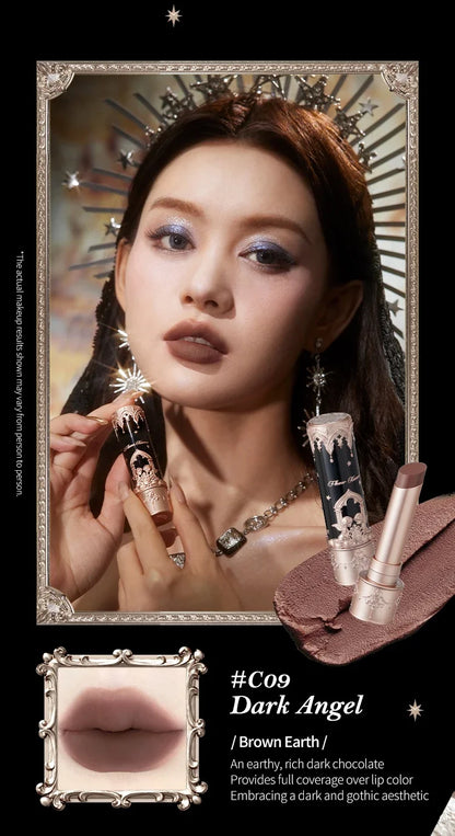 Flower Knows Little Angel Collection Matte Lipstick Private Label Lip Stick Custom Logo Long Lasting Korean Velvet Lipgloss