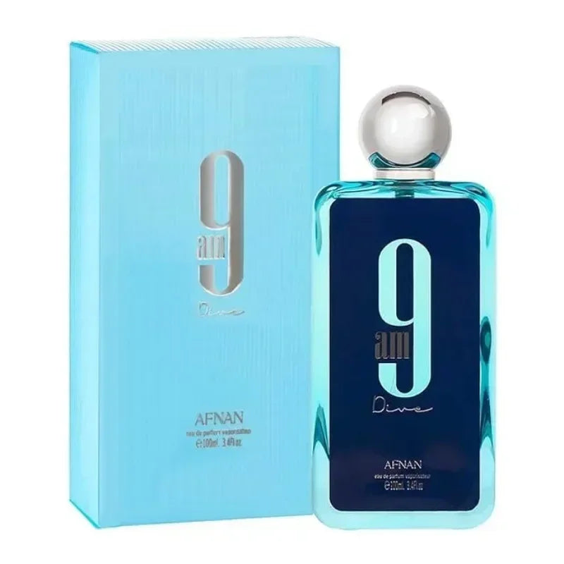 Travel Clothes Perfume Afnan 9PM Men's Cologne Spray 100ml Men's Cologne Perfume  Spray High-end Long-lasting Perfume Gift