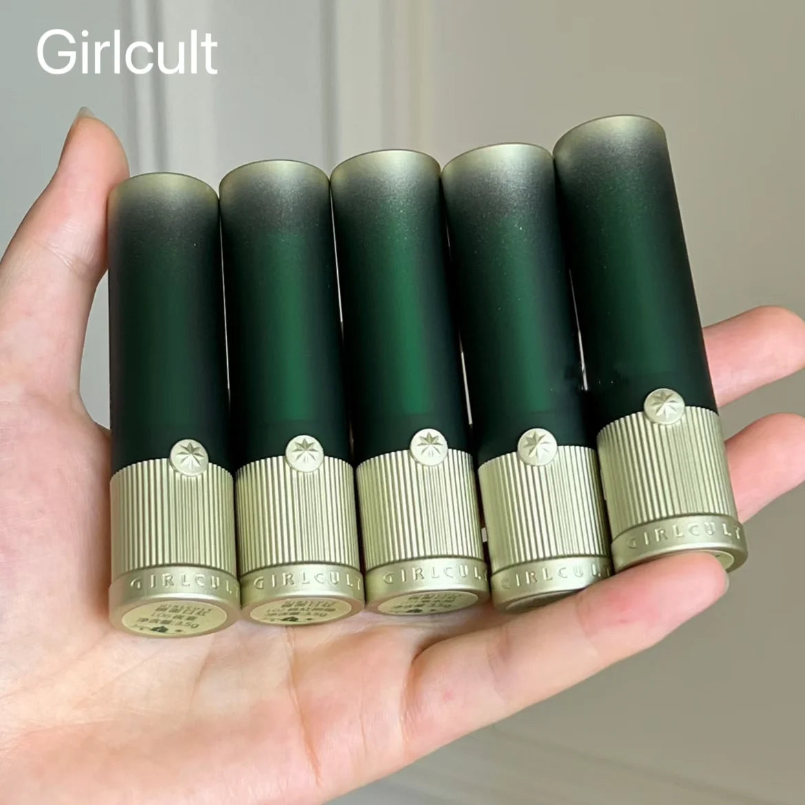 Girlcult Peach Series Mirror Lipstick Water Gloss Lip Gloss Bright Surface Lasting Film Moisturizing Doodle Lips