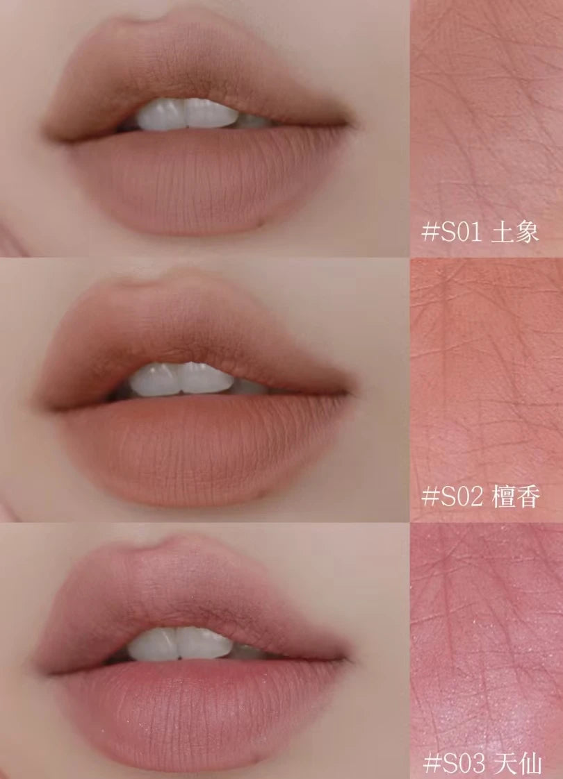 Girlcult Lipstick Compendium of Materia Medica Series Matte Velvet Lip Glaze Lip Clay Shimmer Mirror Lipgloss Love Talk Lip Mud