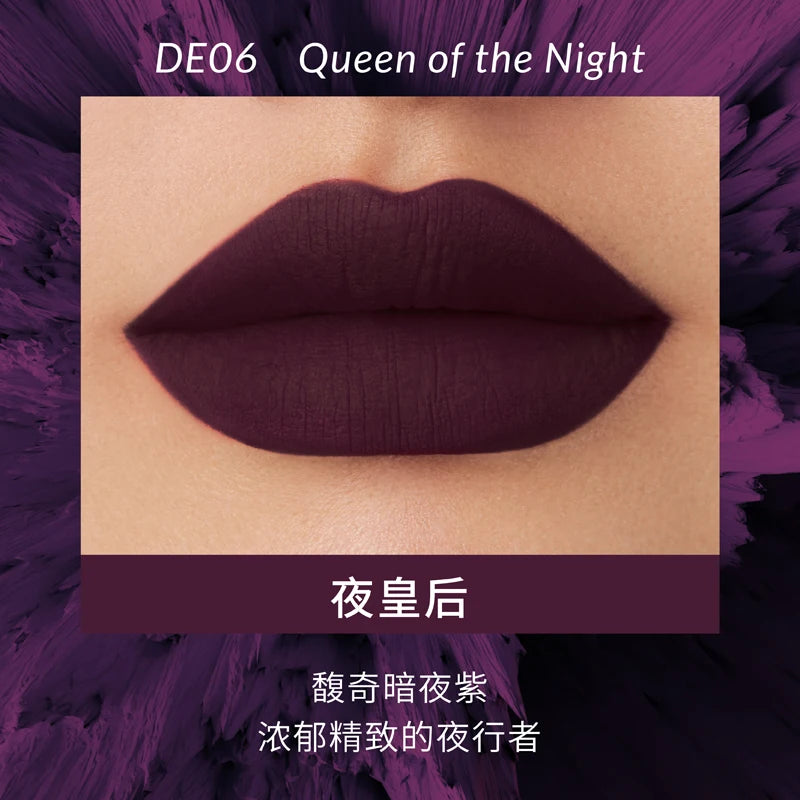 Kaleidos Lipstick Lip Cream Matte Velvet Nude Colours Lip Mud Waterproof Lip Gloss Long Lasting Lip Stain