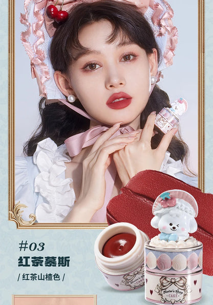 Flower Knows Never's Shop Collection Creamy Matte Lipstick Natural Velvet Finish Hydrating Vitamin E Core Vegan Makeup Lip Mud