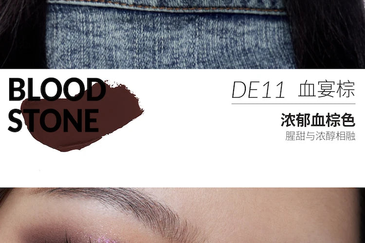 Kaleidos Lipstick Lip Cream Matte Velvet Nude Colours Lip Mud Waterproof Lip Gloss Long Lasting Lip Stain