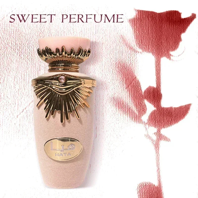 100ml Perfumes Arabes Originales High Quality HAYA Fruit Eau De Toilette Long Lasting Smell Pheromone Transmission Dateable