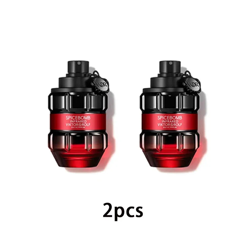 Black Variants for Long-Lasting 100ml Bold Men’s Passion Bomm-Perfume 90ml Spicy Woody Fragrance Spray with Green Masculin Gifts