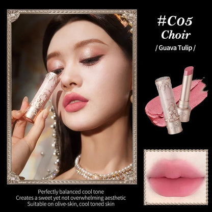 Flower Knows Little Angel Collection Matte Lipstick Private Label Lip Stick Custom Logo Long Lasting Korean Velvet Lipgloss