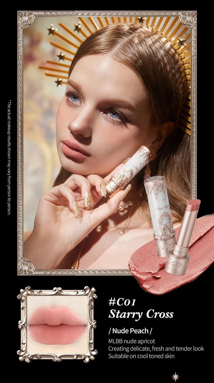 Flower Knows Little Angel Collection Matte Lipstick Private Label Lip Stick Custom Logo Long Lasting Korean Velvet Lipgloss