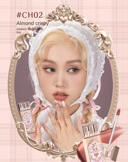 Flower Knows Chocolate Cloud Lip Cream Lightweight Matte Long Lasting Liquid Lipstick Makeup Lip Mud 4.5ml Waterproof