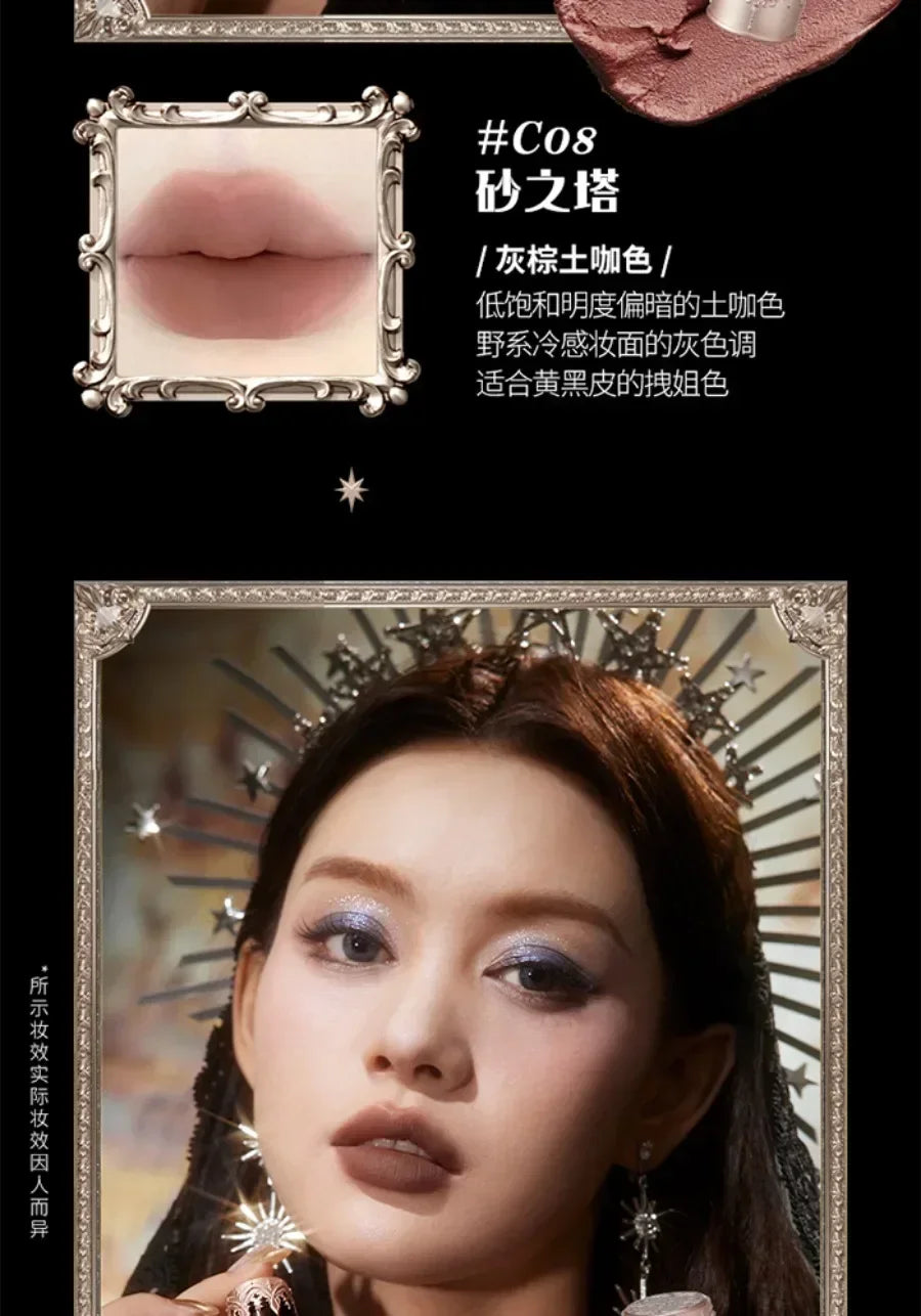 Flower Knows Swan Ballet Little Angel Collection Lipstick Velvet Matte Waterproof Lip Stick Vegan Long Lasting Lip Gloss Korean