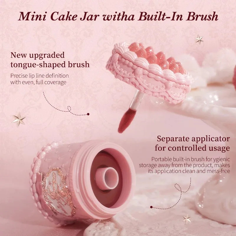 Flower Knows Chocolate Cloud Lip Cream Lightweight Matte Long Lasting Liquid Lipstick Makeup Lip Mud 4.5ml Waterproof