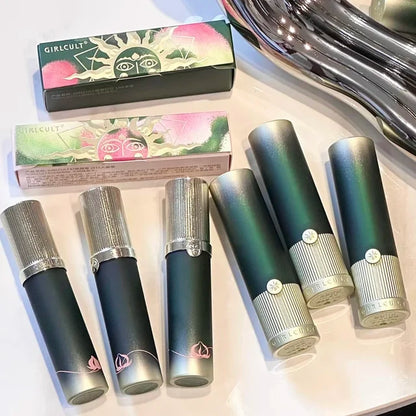 Girlcult Peach Series Mirror Lipstick Water Gloss Lip Gloss Bright Surface Lasting Film Moisturizing Doodle Lips