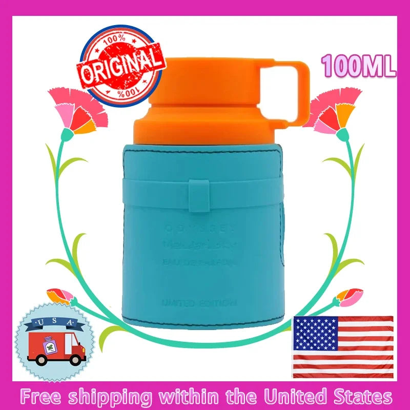 Mandarin Sky for Men 100ml Original Fragrance EDP 3.4 Oz Limited Edition Arabic Perfume Spray Fragrance Perfect Birthday Gift