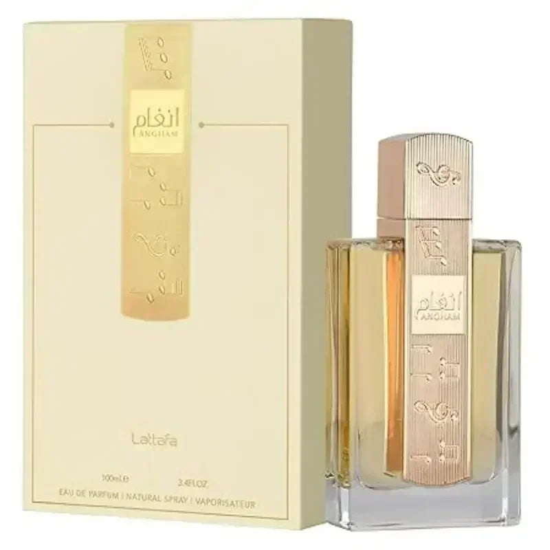 Newest Fragrance for Women 100ML BRAND Lattafa Angham Eau De Parfum Long-Lasting Fragrance Arabic Perfume Parfums Homme