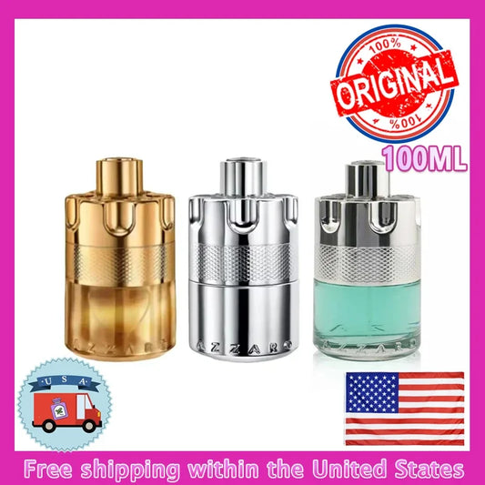 Date Lasting Perfume 100ML For Azzaro The Most Wanted Parfum Charm Eau De Parfum Intense Spicy Woody Seductive Fragrance