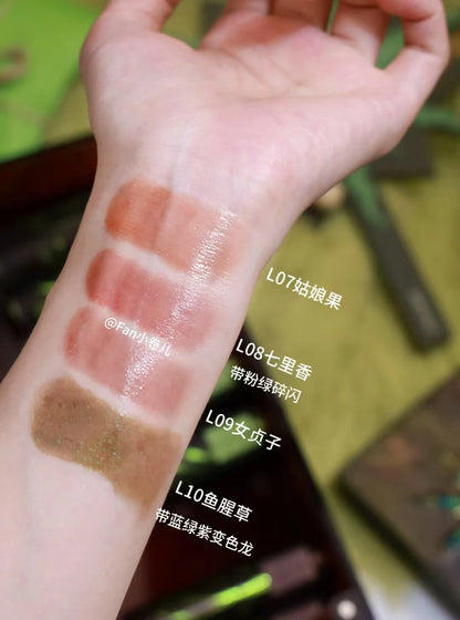 Girlcult Lipstick Compendium of Materia Medica Series Matte Velvet Lip Glaze Lip Clay Shimmer Mirror Lipgloss Love Talk Lip Mud