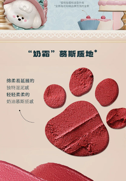 Flower Knows Never's Shop Collection Creamy Matte Lipstick Natural Velvet Finish Hydrating Vitamin E Core Vegan Makeup Lip Mud