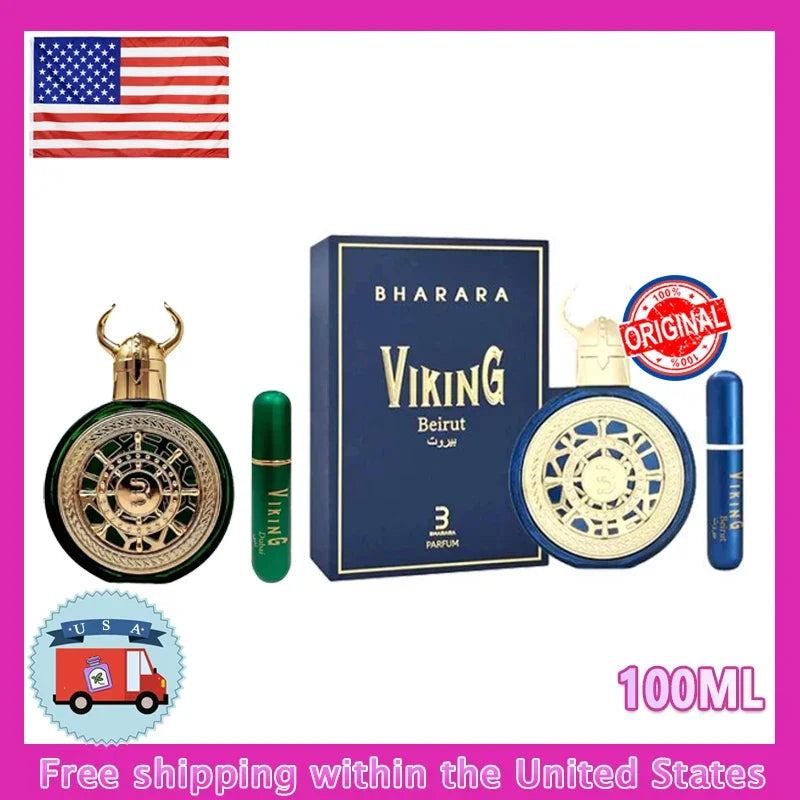 100ml Green Blue Tauren High Quality EDP Citrus Tone Original Perfume Middle East Dubai Arabian Neutral Perfume Gifts