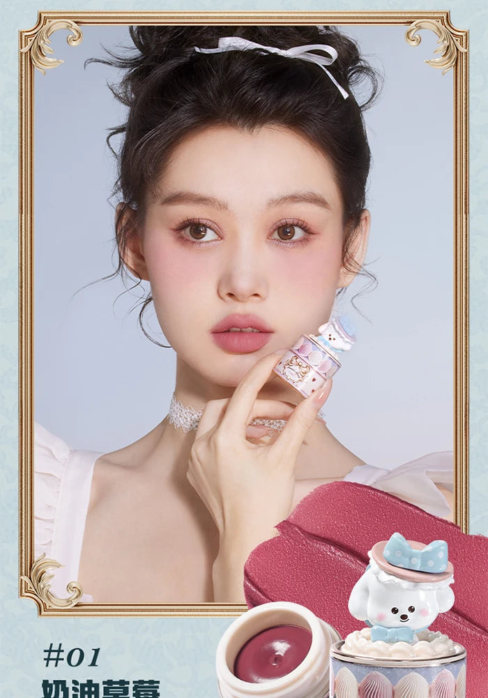 Flower Knows Never's Shop Collection Creamy Matte Lipstick Natural Velvet Finish Hydrating Vitamin E Core Vegan Makeup Lip Mud