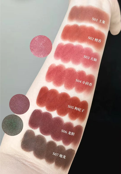 Girlcult Lipstick Compendium of Materia Medica Series Matte Velvet Lip Glaze Lip Clay Shimmer Mirror Lipgloss Love Talk Lip Mud