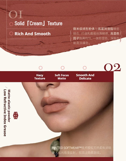 Girlcult Lipstick Compendium of Materia Medica Series Matte Velvet Lip Glaze Lip Clay Shimmer Mirror Lipgloss Love Talk Lip Mud