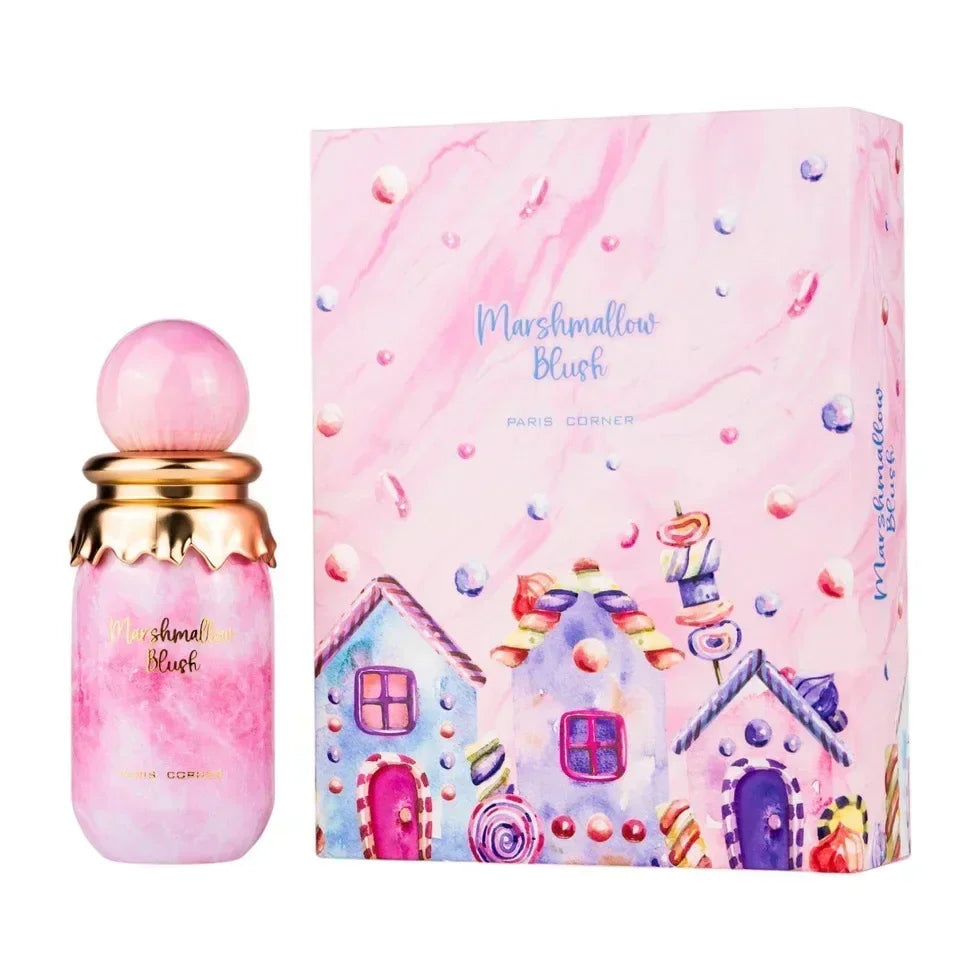 Arab Marshmallow Perfume Woman Long Lasting Fragrance Body Spray Perfumes For Women Middle East Parfum Fruity Notes Pheromone
