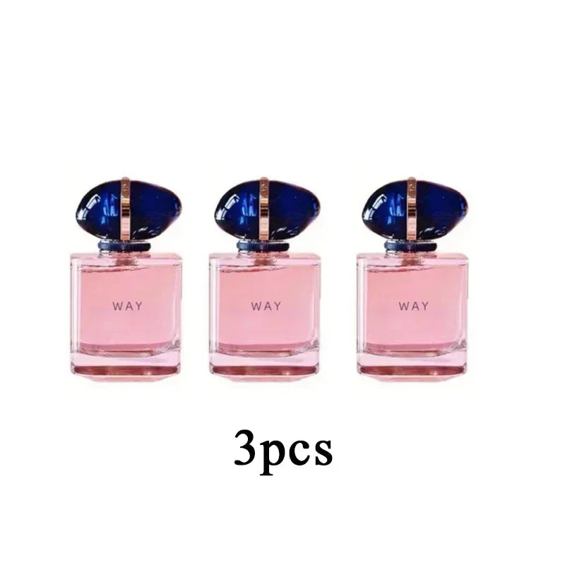 Long Lasting Fragrance 90ML High Quality Brand Perfume Fresh Natural Fruity Scent Woody Floral Body Spray Suitable for Dating
