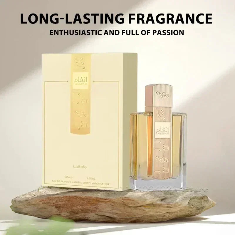 Newest Fragrance for Women 100ML BRAND Lattafa Angham Eau De Parfum Long-Lasting Fragrance Arabic Perfume Parfums Homme