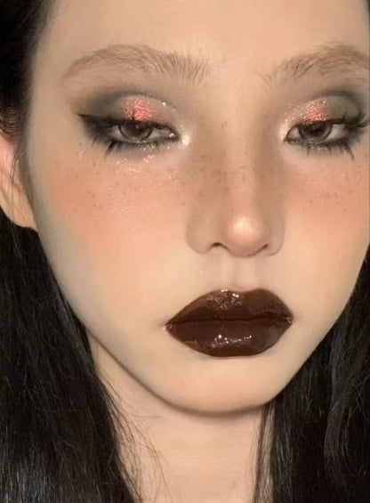 Girlcult Peach Series Mirror Lipstick Water Gloss Lip Gloss Bright Surface Lasting Film Moisturizing Doodle Lips