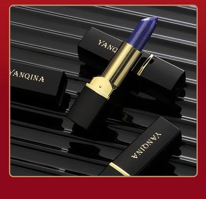 Blue Rose Lip Temperature Color Changing Natural Long Lasting Waterproof   Lipstick Cosmetics Woman Makeup
