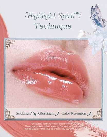 Flower Knows Butterfly Cloud Collar Collection Glossy Lipstick Makeup Lasting Lip Gloss High Pigment Makeup Flowerknows Lip Balm