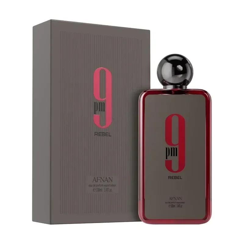 Travel Clothes Perfume Afnan 9PM Men's Cologne Spray 100ml Men's Cologne Perfume  Spray High-end Long-lasting Perfume Gift