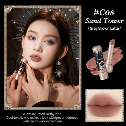 Flower Knows Little Angel Collection Matte Lipstick Private Label Lip Stick Custom Logo Long Lasting Korean Velvet Lipgloss