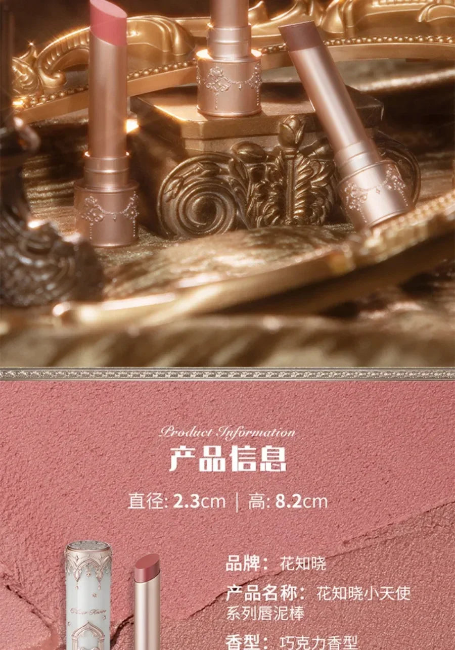 Flower Knows Swan Ballet Little Angel Collection Lipstick Velvet Matte Waterproof Lip Stick Vegan Long Lasting Lip Gloss Korean